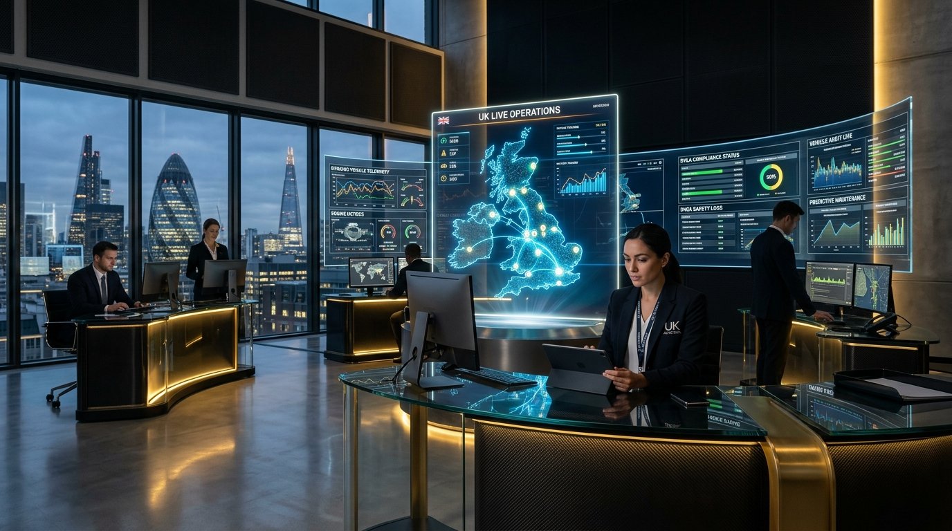 British Auto Records UK Live Operations Center